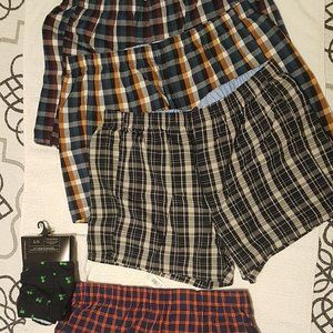 5 Pack Banana Republic Boxer Briefs With Tags / New Other Large